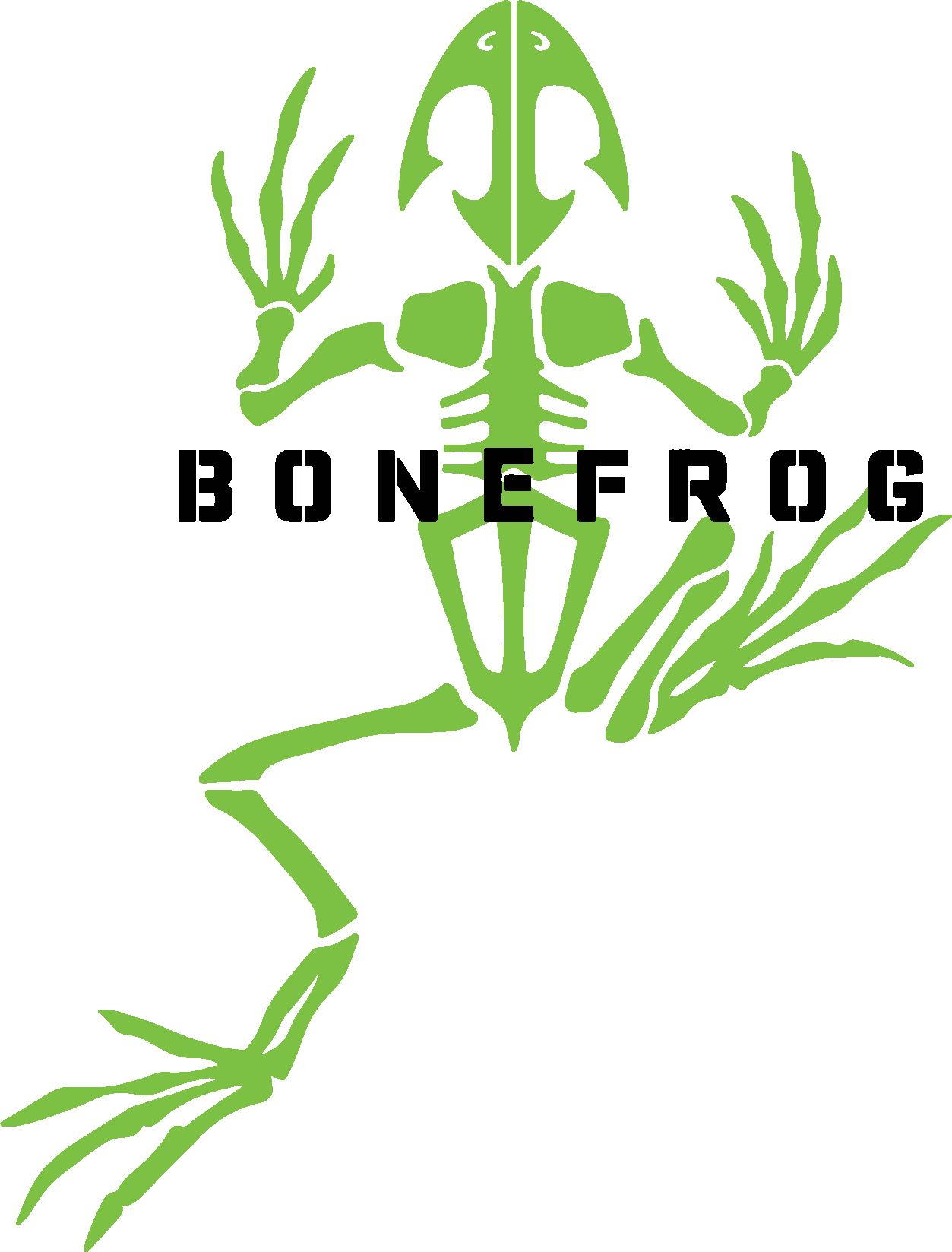 BoneFrog Logo BONEFROG Logo 2023